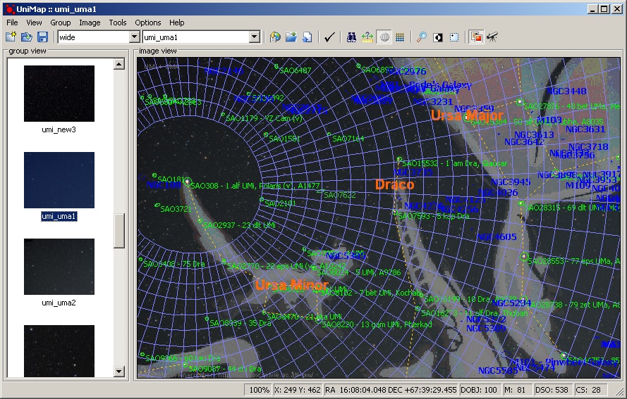 grid and constellation art work